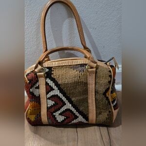 Vintage Handmade THE ELEPHANT WALK HANDBAG